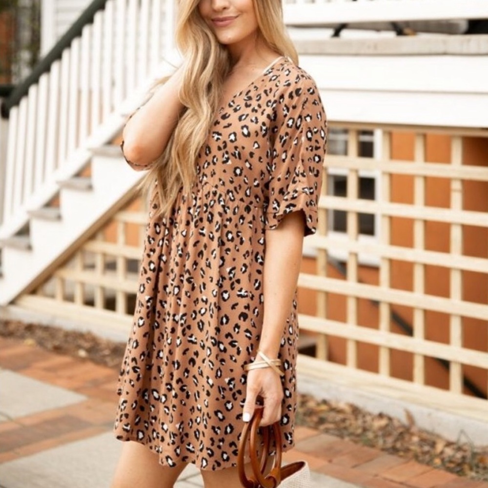 Lizard Thicket Cheetah Print Dress